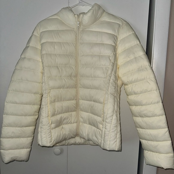 Pink Lily Puffer Jacket - Picture 2 of 6